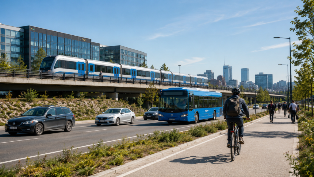 moyens de transports en ville